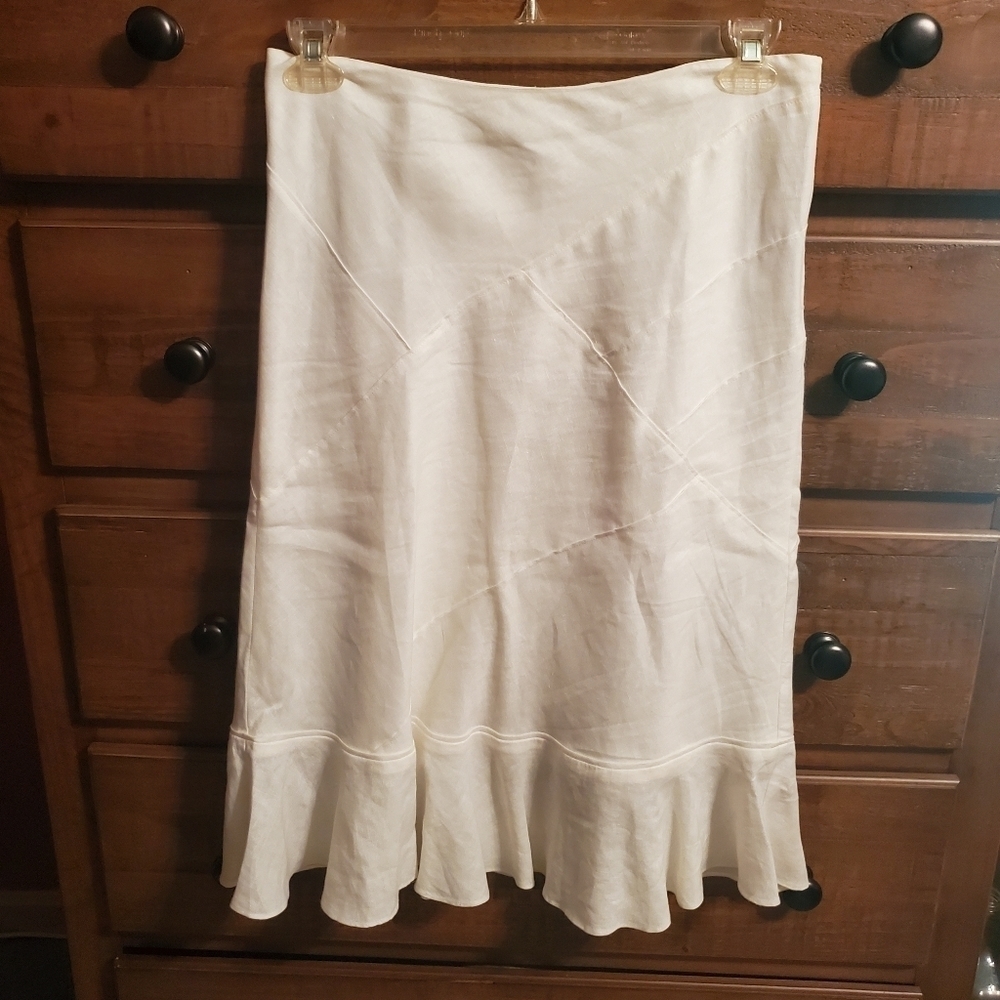 Charter Club Patterned Skirt. Size Petite Medium